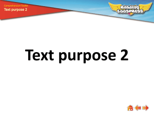 Text purpose 2