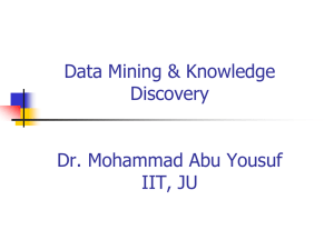 Data Mining * Intro