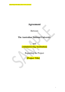 Sample contract (PDF 74KB) - Australian Primary Health Care