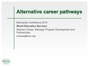 alternative career pathways