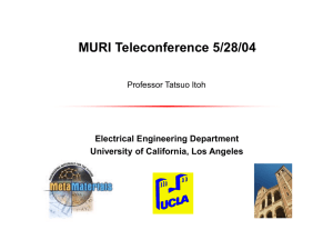 Prof. Tasuo Itoh, UCLA