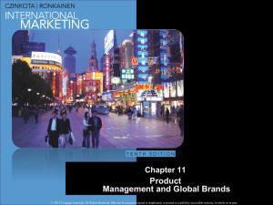 Global brands - Cengage Learning