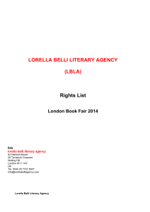 London Bookfair 2014