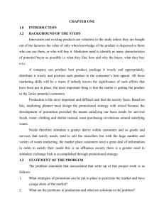 View Chapter one and Table of Content