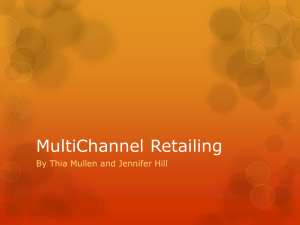 Chapter 3 Multi Channel Retailing - Martenson