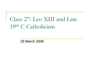 Class 27 Leo XIII