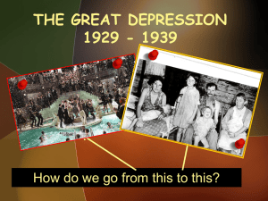 Introduction to the Great Depression (Causes and