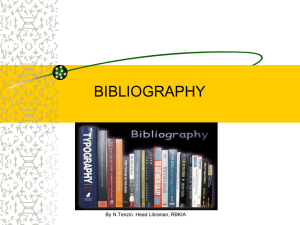 Bibliography - WordPress.com