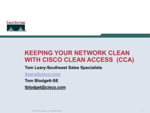 Cisco-Clean-Access-Presentation