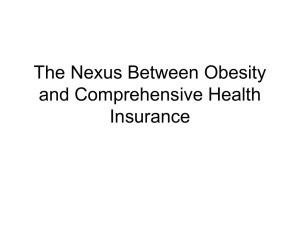 The Nexus Between Obesity and Comprehensive Health