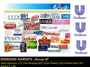 Emerging Markets (Lifebouy & Sunsilk