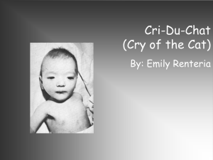 Cri-Du-Chat (Cry of the Cat)
