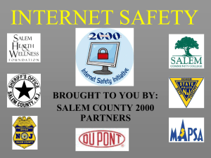 INTERNET SAFETY - Salem County Bridge