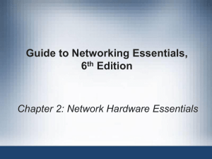 Chapter 2: Network Hardware Essentials