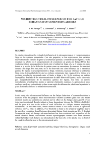 Microstructural influence on the fatigue behaviour of