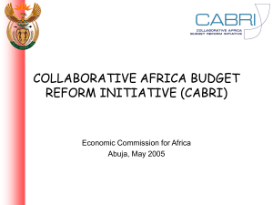Collaborative Africa Budget Reform Initiative (CABRI)