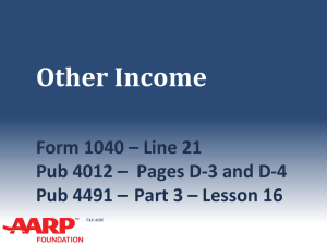 Other Income - TaxPrep4Free.org