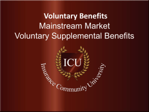 Voluntary Benefits - Insurance Community University