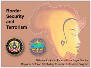 I. Introduction - Partnership for Peace Consortium of Defense