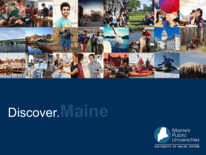 Maine's coastal university