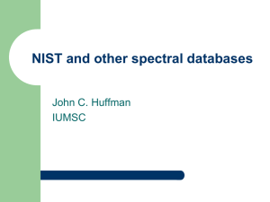NIST and other spectral databases