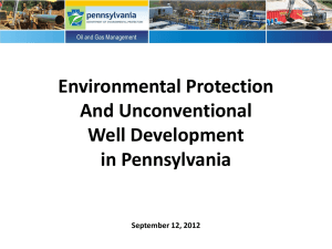 Governor*s Marcellus Shale Advisory Commission