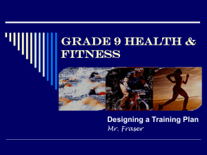 Grade 9 Health & Fitness