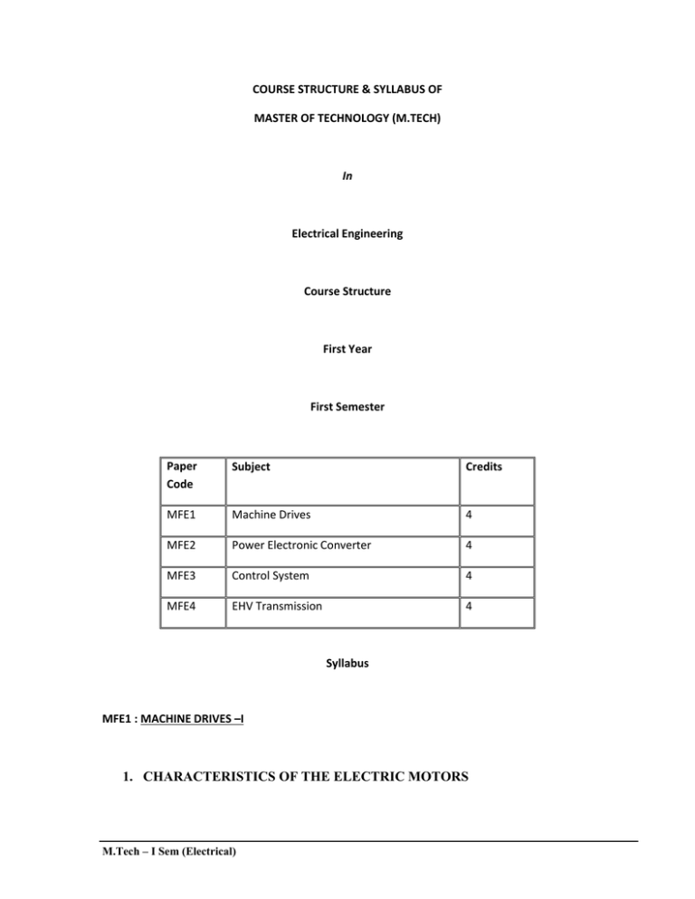 m tech thesis electrical engineering