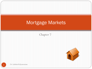 Mortgage Markets