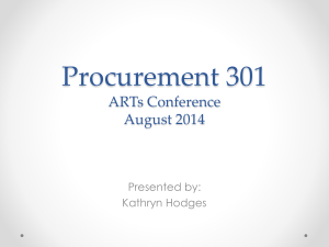 Procurement 301 for NH