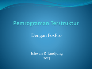 Pemrograman Terstruktur