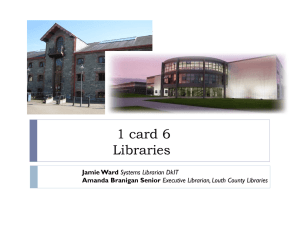 1 card 6 Libraries - Dundalk Institute of Technology