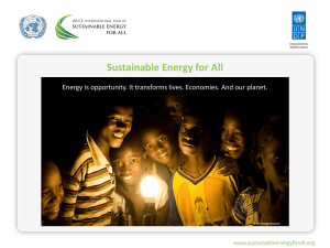 Sustainable Energy for All