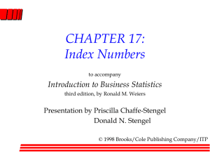 CHAPTER 17: Index Numbers