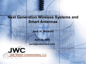 Smart Antennas - jackwinters.com