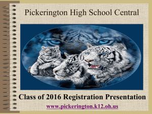 1 credit - Pickerington Local School District