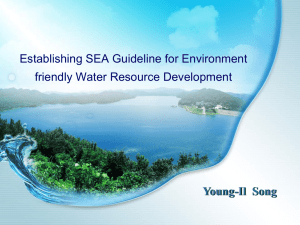 668. Establishing SEA Guideline for Environment