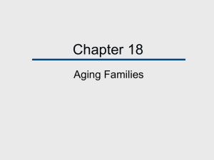 Chapter 17, Aging and Families