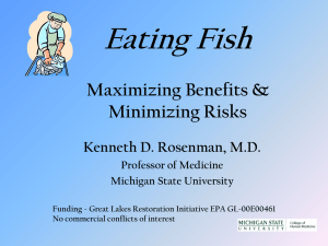 Eating Fish: Maximizing Benefits& Minimizing Risks