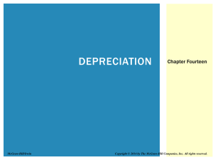 Depreciation - McGraw Hill Higher Education