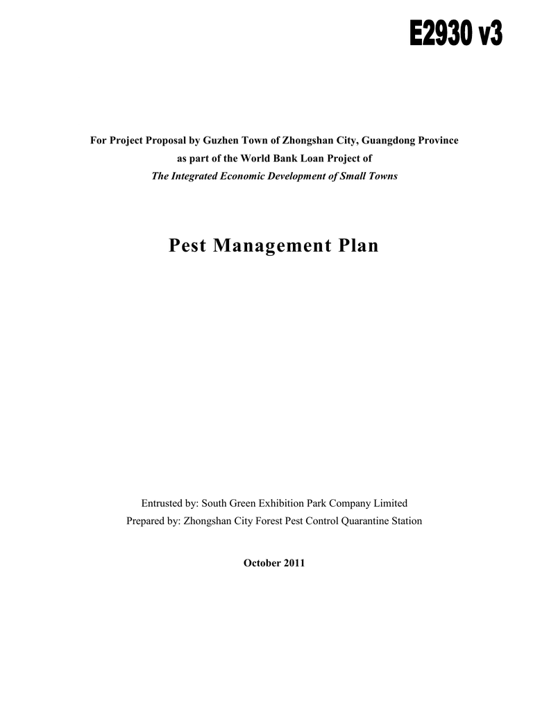 4 Overall Objectives Of This Pmp Documents Reports - 