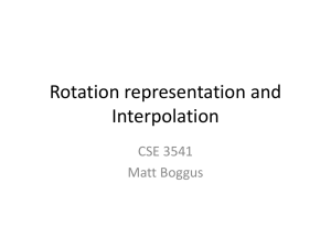 15 - Rotation Interpolation