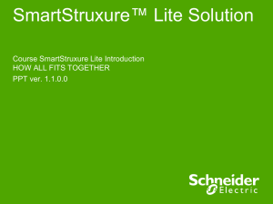 2. SmartStruxure Lite Training