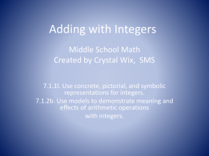 Computing with Integers