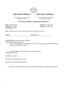 University of Ottawa - School of Electrical Engineering and