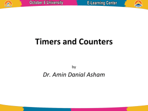 Lecture_10-Timers and Counters