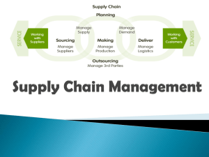 What is Supply Chain