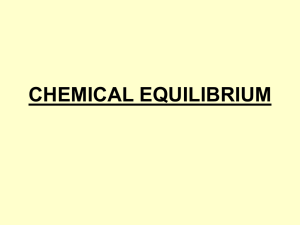Equilibrium - Alex Science Department