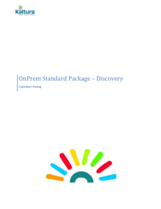 OnPrem Standard Package