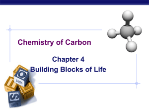 Chemistry of Carbon - nhsprocaccinobiology